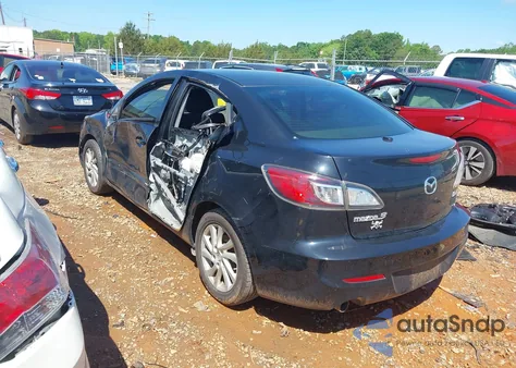 2012 Mazda Mazda3 I Touring z USA, uszkodzony, nr VIN JM1BL1V70C1541141